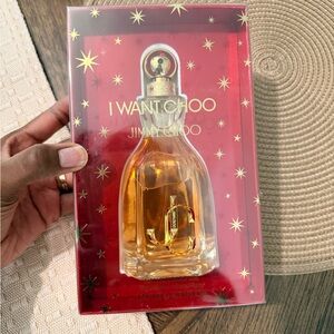 Jimmy Choo I Want Choo Fragrance in Gold and Red